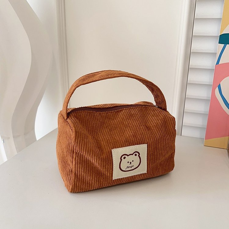 Corduroy Bag for Women, Large Capacity 2024 New Autumn Winter Versatile Shoulder Crossbody Bag, High-end Feel Women's Pillow Bag